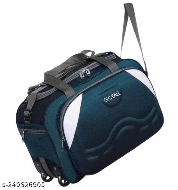  Fancy Women Women Duffel Bag Shopping bags/Luggage Bag/Travel Bags/ Traveling bags/Travaling bags/travel bags/traveller bag/ - Sherpa Blue, Free Size