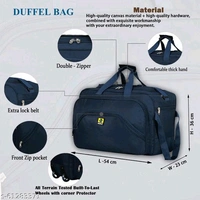  SIBIA Unisex Multi-purpose Expandable Luggage Travel Wheeler Duffle Bag with 2 Roller WheelsMaterial: NylonType: TravelNo. Of Compartments: 1Product Height: 36 CmProduct Length: 54 C - Black, Free Size