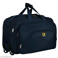  SIBIA Unisex Multi-purpose Expandable Luggage Travel Wheeler Duffle Bag with 2 Roller WheelsMaterial: NylonType: TravelNo. Of Compartments: 1Product Height: 36 CmProduct Length: 54 C - Black, Free Size