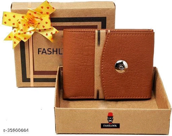 Stylish Best Bifold leather wallet for men Material: LeatherNo. of Compartments: 2Pattern: SolidNet Quantity (N): 1Sizes: Free Size (Length Size: 12 cm, Width Size: 10 cm) Card Holder Men's Compact Wallet: A slim, compact card holder for men that is made from premium leather. It features multiple card slots and a clear ID window for ea - Bourbon, Free Size