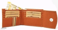 Stylish Best Bifold leather wallet for men Material: LeatherNo. of Compartments: 2Pattern: SolidNet Quantity (N): 1Sizes: Free Size (Length Size: 12 cm, Width Size: 10 cm) Card Holder Men's Compact Wallet: A slim, compact card holder for men that is made from premium leather. It features multiple card slots and a clear ID window for ea - Bourbon, Free Size