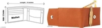 Stylish Best Bifold leather wallet for men Material: LeatherNo. of Compartments: 2Pattern: SolidNet Quantity (N): 1Sizes: Free Size (Length Size: 12 cm, Width Size: 10 cm) Card Holder Men's Compact Wallet: A slim, compact card holder for men that is made from premium leather. It features multiple card slots and a clear ID window for ea - Bourbon, Free Size