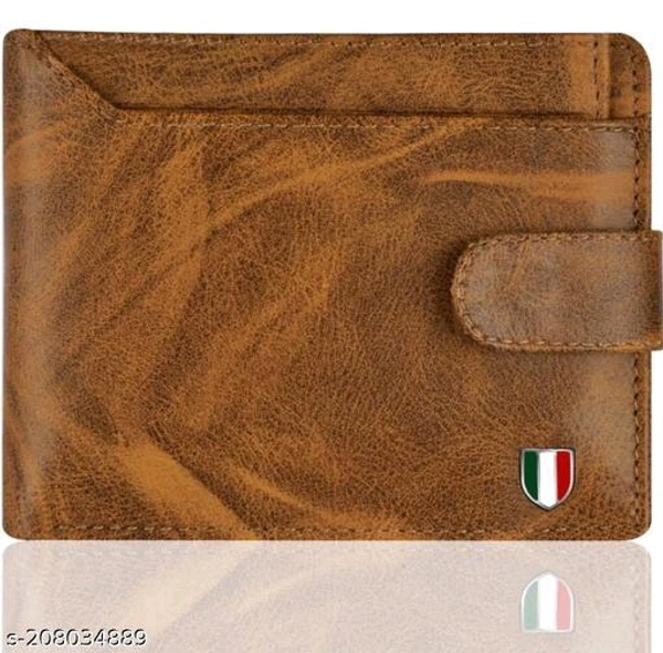 Attractive Men Rust Two Fold Leather Wallets*Material: Faux Leather/LeatheretteNo. of Compartments: 4Pattern: SolidNet Quantity (N): 1Sizes: Free Size (Length Size: 10 cm, Width Size: 12 cm) Is A Well Known Designer Company Of That Manufactures Wallets, Bags And Belts. The Company Has Now Introduced The Loscco artificial Leather Men'S Wallet - Bourbon, Free Size
