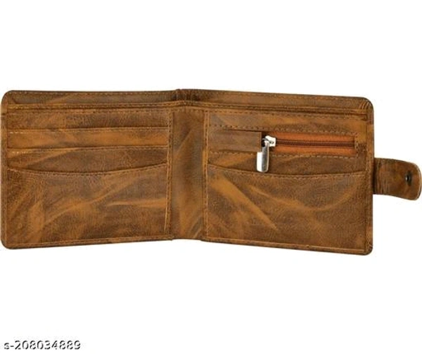 Attractive Men Rust Two Fold Leather Wallets*Material: Faux Leather/LeatheretteNo. of Compartments: 4Pattern: SolidNet Quantity (N): 1Sizes: Free Size (Length Size: 10 cm, Width Size: 12 cm) Is A Well Known Designer Company Of That Manufactures Wallets, Bags And Belts. The Company Has Now Introduced The Loscco artificial Leather Men'S Wallet - Bourbon, Free Size