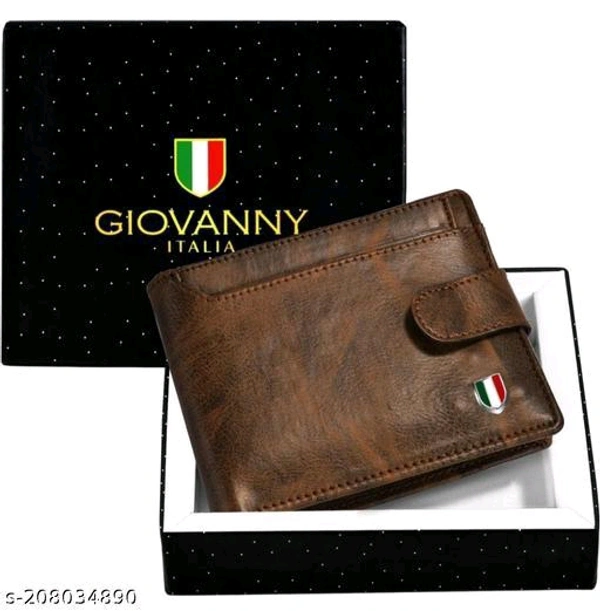 *Attractive Men Rust Two Fold Leather Wallets*Material: Faux Leather/LeatheretteNo. of Compartments: 4Pattern: SolidNet Quantity (N): 1Sizes: Free Size (Length Size: 10 cm, Width Size: 12 cm) Is A Well Known Designer Company Of That Manufactures Wallets, Bags And Belts. The Company Has Now Introduced The Loscco artificial Leather Men'S Wallet - Brown, Free Size