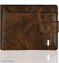 *Attractive Men Rust Two Fold Leather Wallets*Material: Faux Leather/LeatheretteNo. of Compartments: 4Pattern: SolidNet Quantity (N): 1Sizes: Free Size (Length Size: 10 cm, Width Size: 12 cm) Is A Well Known Designer Company Of That Manufactures Wallets, Bags And Belts. The Company Has Now Introduced The Loscco artificial Leather Men'S Wallet - Brown, Free Size