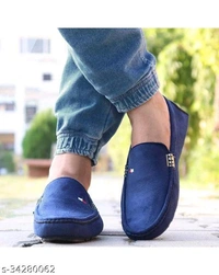  Gorgeous Men LoafersMaterial: SuedeSole Material: PvcFastening: Slip OnToe Shape: Round ToeNet Quantity (N): 1Comfortable Stylish driving Loafers For MenSizes: IND-6, IND-7, IND-8, IND-9, IND-10Country of Origin: India - Royal Blue, 7