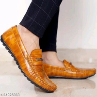 Loafers sneakersMaterial: SyntheticSole Material: RubberFastening: Lace-UpsNet Quantity (N): 1LoafersSizes: IND-6, IND-7, IND-8, IND-9, IND-10Country of Origin: India - Raw Sienna, 7