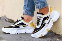  Yellow Solid Running Shoes For MenMaterial: MeshSole Material: RubberFastening & Back Detail: Lace-UpPattern: SolidMultipack: 1 mens latest trend sports shoes best brand in best priceSizes: IND-7, IND-6, IND-10, IND-9, IND-8Country of Origin: India - Yellow, 9