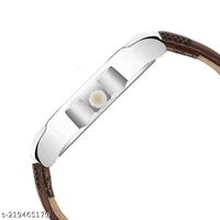  LIMESTONE Elite Men Brown Faux Leather/Leatherette Analog WatchStrap Material: Faux Leather/LeatheretteCase/Bezel Material: AlloyClasp Type: BuckleDate Display: YesDial Shape: RoundDisplay Type: AnalogDual Time: NoMechanism: QuartzPower Source: Battery PoweredScratch Resistant: NoShock Resistance: YesWater Resistanc - Free Size