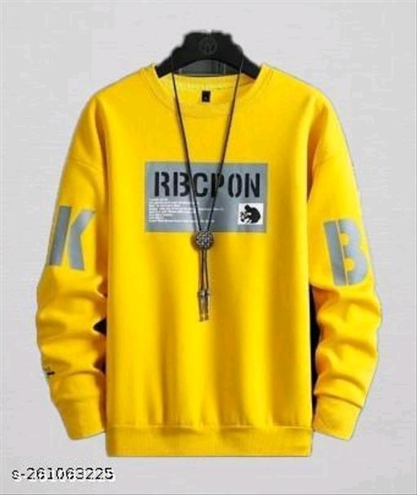 MENS T-SHIRTFabric: CottonSleeve Length: Long SleevesPattern: PrintedNet Quantity (N): 1Sizes:S, M, L, XL, XXLCountry of Origin: India - Yellow, L