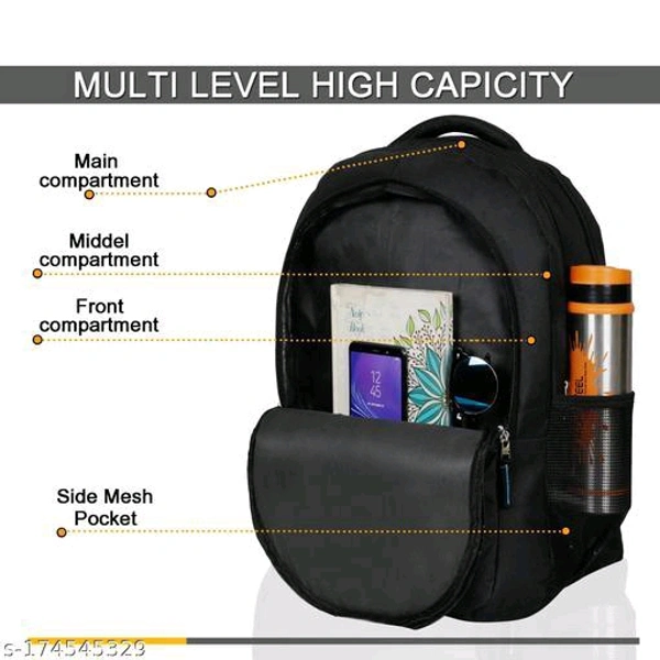  Classic Collage Bag Kids Bags & Backpacks school bag Collage bag Office bag Combo Backpack With Sqaure Dial Black Digital LED Watch for Girls&BoysMaterial: FabricNet Quantity (N): 1This smart bag for SEAKING Super Quality Assured Prov - Free Size