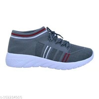 CYLMB Air Socks-7 Grey Mesh Eva Running/Walking/Gym Sports Shoes For MenMaterial: MeshSole Material: EVAFastening & Back Detail: Lace-UpSizes: IND-7, IND-6, IND-10, IND-9, IND-8Country of Origin: India - Gray, 7