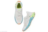   CASUAL SHOES,SPORTS SHOES,MESH SHOES,STYLISH SHOES FOR MEN,TRENDY SHOES FOR MENMaterial: Mesh Sole Material: Rubber Fastening & Back Detail: Lace-Up Pattern: Printed Net Quantity (N): 2 Sizes:  IND-6, IND-7, IND-8, IND-9, IND-10 Country of Origin: India - White, 10