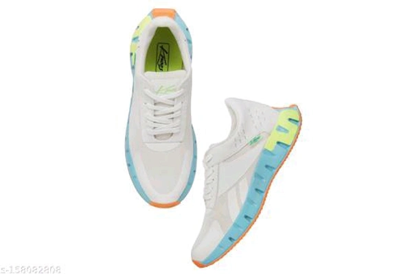  CASUAL SHOES,SPORTS SHOES,MESH SHOES,STYLISH SHOES FOR MEN,TRENDY SHOES FOR MENMaterial: Mesh Sole Material: Rubber Fastening & Back Detail: Lace-Up Pattern: Printed Net Quantity (N): 2 Sizes:  IND-6, IND-7, IND-8, IND-9, IND-10 Country of Origin: India - White, 10