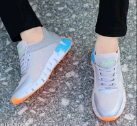  CASUAL SHOES,SPORTS SHOES,MESH SHOES,STYLISH SHOES FOR MEN,TRENDY SHOES FOR MENMaterial: Mesh Sole Material: Rubber Fastening & Back Detail: Lace-Up Pattern: Printed Net Quantity (N): 2 Care Instructions :- Clean your shoes with Synthetic cleaner or shampoo, and use a Fine brush to - Gray, 10