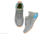 CASUAL SHOES,SPORTS SHOES,MESH SHOES,STYLISH SHOES FOR MEN,TRENDY SHOES FOR MENMaterial: Mesh Sole Material: Rubber Fastening & Back Detail: Lace-Up Pattern: Printed Net Quantity (N): 2 Care Instructions :- Clean your shoes with Synthetic cleaner or shampoo, and use a Fine brush to - Gray, 10