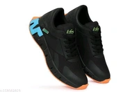  CASUAL SHOES,SPORTS SHOES,MESH SHOES,STYLISH SHOES FOR MEN,TRENDY SHOES FOR MENMaterial: Mesh Sole Material: Rubber Fastening & Back Detail: Lace-Up Pattern: Printed Net Quantity (N): 2 Care Instructions :- Clean your shoes with Synthetic cleaner or shampoo, and use a Fine brush to - Black, 7