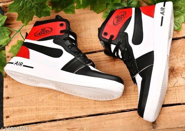 Men Casual Shoes Material: CanvasSole Material: RubberFastening & Back Detail: Lace-UpSizes:IND-6, IND-7, IND-8, IND-9, IND-10men stylish casual men boot walking shoes for boys runing for men and gym for boys shoes and sneaker for men shoes and boys boot partylies wear for boots (BLACK)Country of Origin: India - Lavender blush, 8