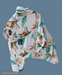  NEW LYCRA SUPER SHIRT Fabric: LycraSleeve Length: Short SleevesPattern: PrintedNet Quantity (N): 1Sizes:S (Chest Size: 40 in, Length Size: 26.5 in) M (Chest Size: 42 in, Length Size: 27 in) L (Chest Size: 44 in, Length Size: 27.5 in) XL (Chest Size: 46 in, Length Size: 28 in) XXL (Chest Size: 48 in, Length Size: 28.5 in) Mens Printed shirt from  - White, XL