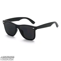  Wayfarer Sunglasses For Men and Women Retro Sun Glasses Driving UV400 ProtectionNet Quantity (N): 1Sizes:Free SizeIntroducing our Black Sunglasses for Women, a perfect blend of style and protection. With a sleek black frame and 100% UV protection, these sunglasses offer both fashion and functionalit - Black, Free Size