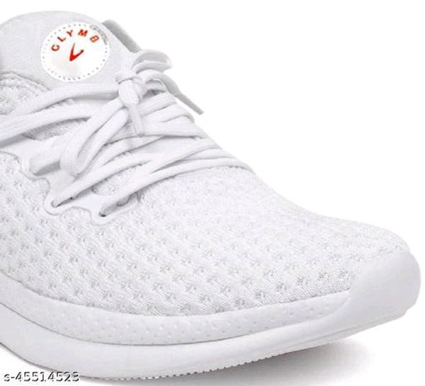  Joyride White Mesh Running/Walking/Gym Sports Shoes For MenMaterial: MeshSole Material: EVAFastening & Back Detail: Lace-UpMultipack: 1Treat your feet to these comfortable and super supportive sports shoes from  . This pair can be teamed with sports shorts and a casual tee when you're going to the gym - White, 7