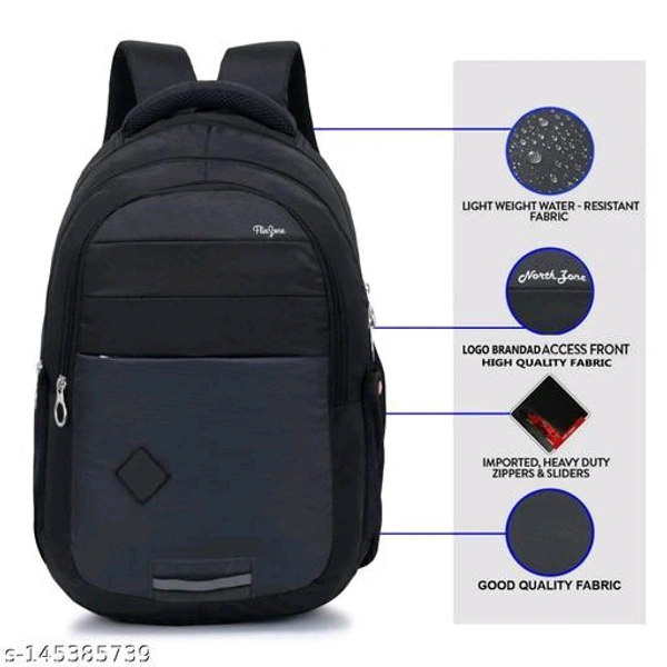  Laptop Bag/College Bag/School Bag/Office Bag/Waterproof Bag/Travel Bag/Casual Backpack/Trending Backpack (Black1) 40L BackpackProduct Name: Laptop Bag/College Bag/School Bag/Office Bag/Waterproof Bag/Travel Bag/Casual Backpack/Trending Backpack (Black1)  - Black, Free Size
