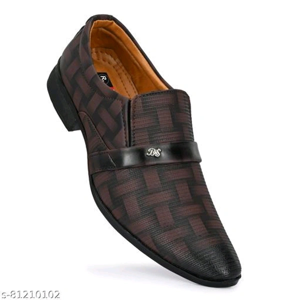  Red lions Party wear shoesMaterial: Syntethic LeatherSole Material: PUFastening & Back Detail: Slip-OnPattern: SolidNet Quantity (N): 2Red lions men's formal shoesSizes: IND-6, IND-7, IND-8, IND-9, IND-10Country of Origin: India - Morocco Brown, 6