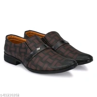  Red lions Party wear shoesMaterial: Syntethic LeatherSole Material: PUFastening & Back Detail: Slip-OnPattern: SolidNet Quantity (N): 2Red lions men's formal shoesSizes: IND-6, IND-7, IND-8, IND-9, IND-10Country of Origin: India - Morocco Brown, 8