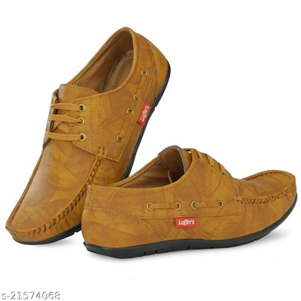 : Stylish Men's Synthetic Brown Casual ShoesMaterial: SyntheticSole Material: TprFastening: Slip OnToe Shape: Round ToeNet Quantity (N): 1Sizes: IND-6 (Foot Length Size: 23.4 cm, Foot Width Size: 10 cm) IND-7 (Foot Length Size: 24.3 cm, Foot Width Size: 10.1 cm) IND-8 (Foot Length Size: 25.2 cm, Foot Width Size: 10.1 cm) IND-9  - Brown, 7