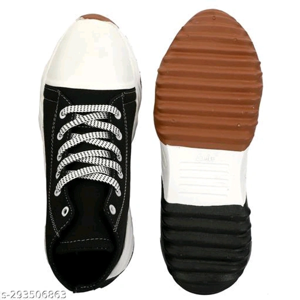 Letest Stylish High Top Casual Party Wear Boot Sneakers For Men & BoysMaterial: SyntheticSole Material: EvaFastening & Back Detail: Lace-UpSizes:IND-6, IND-7, IND-8, IND-9, IND-10Stylish Casual Boots Shoe are made of highest quality material. The Boots Shoe has been made of Synthetic Foam. It offers premium f - Black, 10