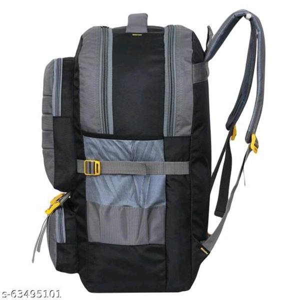 50 L Backpack Premium quality USB port RUCKSACK BAGS FOR MEN AND WOMEN bag  (Grey)Product Name: 50 L Backpack Premium quality USB port RUCKSACK BAGS FOR MEN AND WOMEN bag  (Grey)Material: NylonNo. Of Compartments: 3Product Height: 56 CmProduct Length: 28 CmProduct Width: 33 CmSize: LWater Resistan - Gray, Free Size
