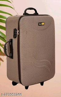  Trolley Bag Luggage - 20" & 24" Size Set Of 2 suitcase luggage bagMaterial: PolyesterType: Travel Backpacksoft BodySize: OnesizeVolume In Litres: 24 To 30 LitresWater Resistant: YesProduct Height: 70 CmProduct Length: 44 CmProduct Wid - Free Size