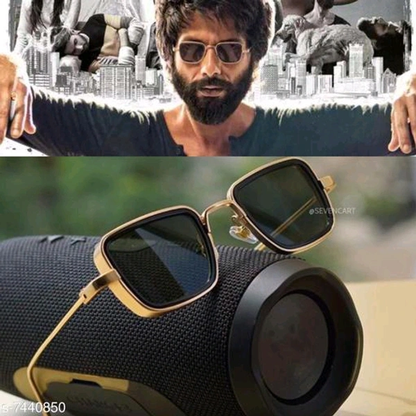 Branded Metal Body Square Inspired from Kabir Singh Sunglass for Men and BoysNet Quantity (N): 1Sizes:Free SizeCountry of Origin: India - Free Size