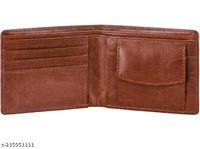  Men Artificial Leather Wallet  (3 Card Slots)Material: Faux Leather/LeatheretteNo. of Compartments: 2Pattern: SolidNet Quantity (N): 1Sizes: Free Size (Length Size: 10 cm, Width Size: 9 cm) Wallet Made in Exclusive High Quality Artificial Leather, Well Designed By Skilled Handcraft Man, Durable Cloth Lining Used, Designed To Accommod - Free Size