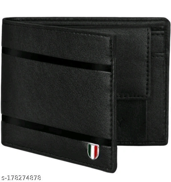   Men's/Boy's wallets/purse/Batua TanMaterial: Faux Leather/LeatheretteNo. of Compartments: 4Pattern: SolidNet Quantity (N): 1Sizes: Free Size (Length Size: 10 cm, Width Size: 12 cm) Our wallet is one of our most valuable accessories holding all our important stuff. But, many people choose wallets based only on appearance or design - which is  - Black, Free Size