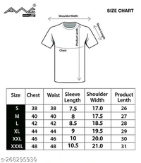  *AWG All Weather Gear Mens Stylish Casual Dryfit Polyster Printed T-shirt*Fabric: PolyesterSleeve Length: Short SleevesPattern: PrintedNet Quantity (N): 1Sizes:L (Chest Size: 42 in, Length Size: 28 in) XL (Chest Size: 44 in, Length Size: 29 in) Introducing our latest addition to the apparel collection, the DryFit Round Neck T-Shirt,  - White, M