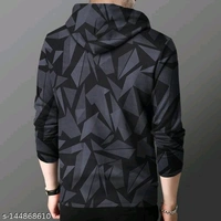  EYEBOGLER Men's Printed HoodNeck Grey TshirtsFabric: CottonSleeve Length: Long SleevesPattern: PrintedNet Quantity (N): 1Sizes:S (Chest Size: 18 in, Length Size: 26.5 in) M (Chest Size: 19 in, Length Size: 27 in) L (Chest Size: 20 in, Length Size: 27.5 in) XL (Chest Size: 21 in, Length Size: 28 in) XXL - Black, S