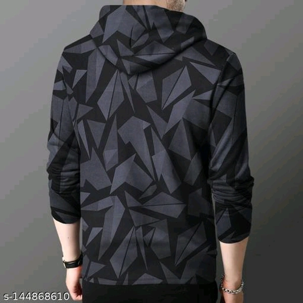  EYEBOGLER Men's Printed HoodNeck Grey TshirtsFabric: CottonSleeve Length: Long SleevesPattern: PrintedNet Quantity (N): 1Sizes:S (Chest Size: 18 in, Length Size: 26.5 in) M (Chest Size: 19 in, Length Size: 27 in) L (Chest Size: 20 in, Length Size: 27.5 in) XL (Chest Size: 21 in, Length Size: 28 in) XXL - Black, S