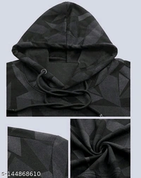  EYEBOGLER Men's Printed HoodNeck Grey TshirtsFabric: CottonSleeve Length: Long SleevesPattern: PrintedNet Quantity (N): 1Sizes:S (Chest Size: 18 in, Length Size: 26.5 in) M (Chest Size: 19 in, Length Size: 27 in) L (Chest Size: 20 in, Length Size: 27.5 in) XL (Chest Size: 21 in, Length Size: 28 in) XXL - Black, S