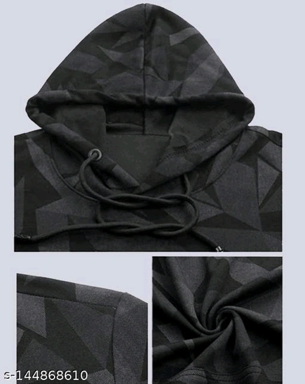  EYEBOGLER Men's Printed HoodNeck Grey TshirtsFabric: CottonSleeve Length: Long SleevesPattern: PrintedNet Quantity (N): 1Sizes:S (Chest Size: 18 in, Length Size: 26.5 in) M (Chest Size: 19 in, Length Size: 27 in) L (Chest Size: 20 in, Length Size: 27.5 in) XL (Chest Size: 21 in, Length Size: 28 in) XXL - Black, S