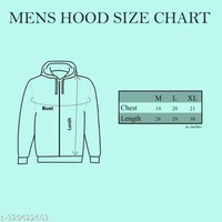  MENS PRINTED HOODIES 220GSM (PACK OF 1)Fabric: FleeceSleeve Length: Long SleevesPattern: PrintedNet Quantity (N): 1Sizes:M (Length Size: 28 in) L (Length Size: 29 in) XL (Length Size: 30 in) Glad to have this stylish sweatshirt in this moments. Team this with jeans when you’re going out for coffee with your friends. Low cost Hoodies. - Black, M