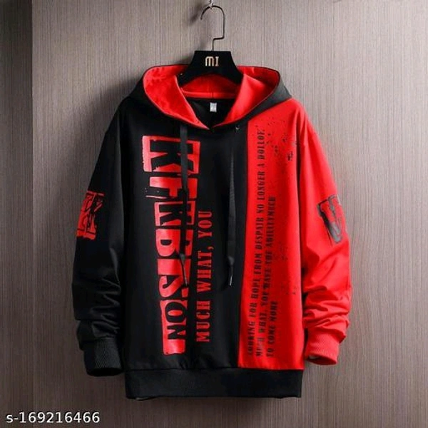 Mens Hoodies,hoodie, hoodie for men, men hoodie,  SweatshirtsFabric: FleeceSleeve Length: Long SleevesPattern: PrintedNet Quantity (N): 1Sizes:S, M (Length Size: 27 in) L (Length Size: 28 in) XL (Length Size: 29 in) XXL (Length Size: 29 in) Very Beautifully designed Hoodies - Black, S