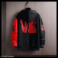 Mens Hoodies,hoodie, hoodie for men, men hoodie,  SweatshirtsFabric: FleeceSleeve Length: Long SleevesPattern: PrintedNet Quantity (N): 1Sizes:S, M (Length Size: 27 in) L (Length Size: 28 in) XL (Length Size: 29 in) XXL (Length Size: 29 in) Very Beautifully designed Hoodies - Black, S