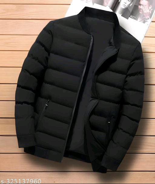 Mens Stylish Black Cafe Racer Jacket | Black Stylish Leather Jacket
