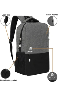  CrazyBags Medium 25L Casual Waterproof Laptop Bag/Backpack for Men Women Boys Girls/ Office School Travel College Teens and Students Crazy25(Grey)Product Name: CrazyBags Medium 25L Casual Waterproof Laptop Bag/Backpack for Men Women B - Free Size