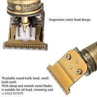 Electric Hair Clippers Trimmer with Lithium ion 1200 mAh Battery 120 min Runtime with 3 hours Charging only, Grooming Hair Cuttings  - Gold, Free Size