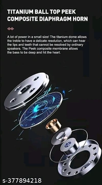 Ultrapods TWS Earbud, Bluetooth Earbuds with Display, Transparent Design, 20 Hrs Playtime  - Black