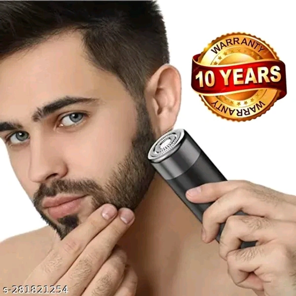 HIGHEX MAXTOP MINI SHAVER FOR MEN AND WOMEN BEARD USE,UNDER ARM USE PROFESSIONAL PRODUCT UNISEX PRODUCT FOR BOTH BOYS AND GIRLS (BLUE) and black  - Blue