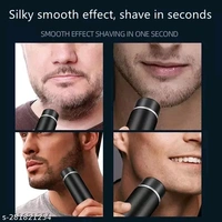 HIGHEX MAXTOP MINI SHAVER FOR MEN AND WOMEN BEARD USE,UNDER ARM USE PROFESSIONAL PRODUCT UNISEX PRODUCT FOR BOTH BOYS AND GIRLS (BLUE) and black  - Blue